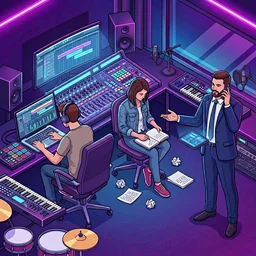 Гострайтер, битмейкер, A&R-менеджер: 3 неочевидные профессии в шоу-бизнесе с зарплатой 200к+