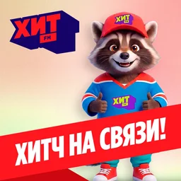 У радио Хит FM появился собственный маскот – енот Хитч